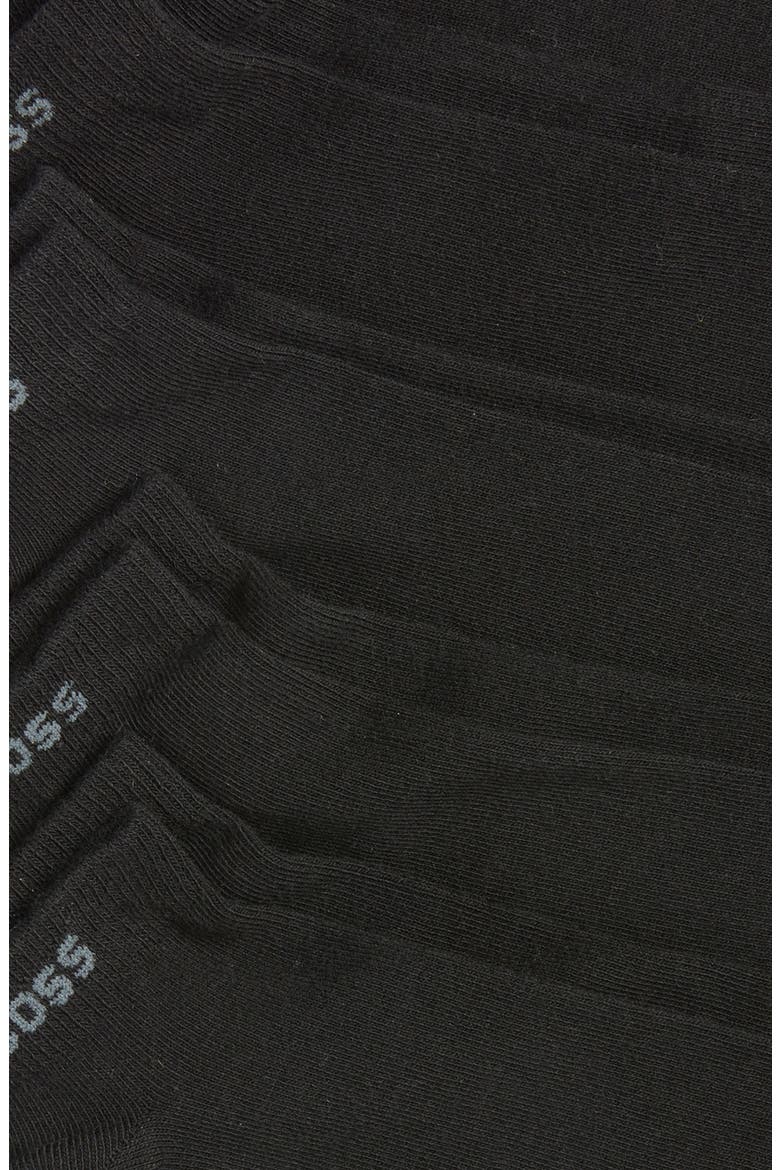 5-Pack Logo Ankle Socks, Alternate, color, BLK