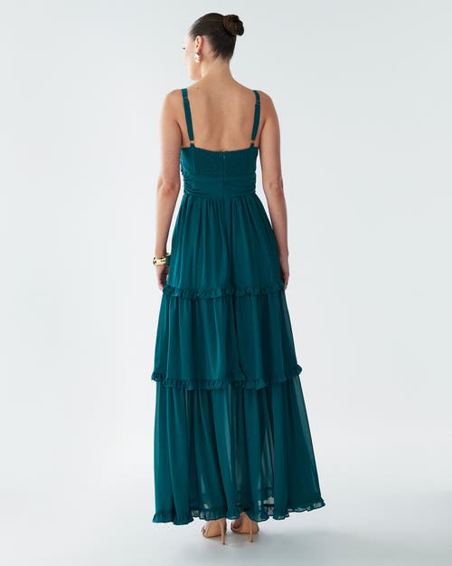 Bwldr Willow Maxi Dress In Multi