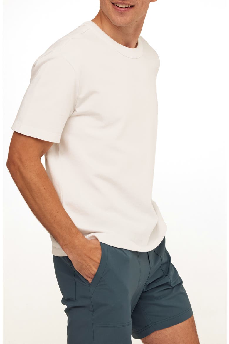 Johnny Relaxed Fit Cotton Jersey T-Shirt, Alternate, color, WHITE