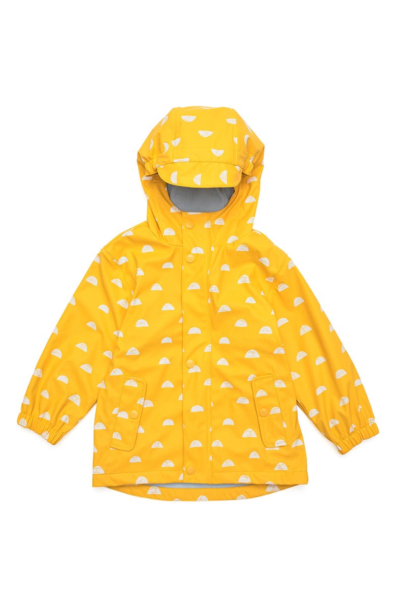 Snapper Rock Kids' Sun Cloud Waterproof Raincoat, Main, color,