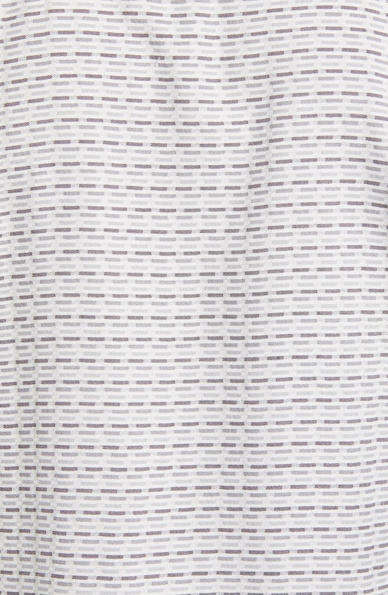 Tommy Bahama Geovanni Geo Classic Fit Silk Camp Shirt, Alternate, color, Bala Shark