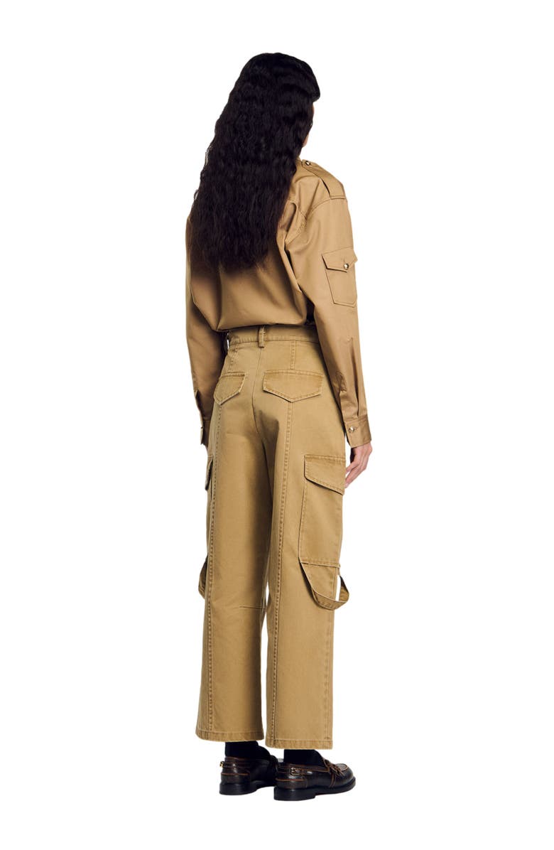 SANDRO Cargo trousers, Alternate, color,