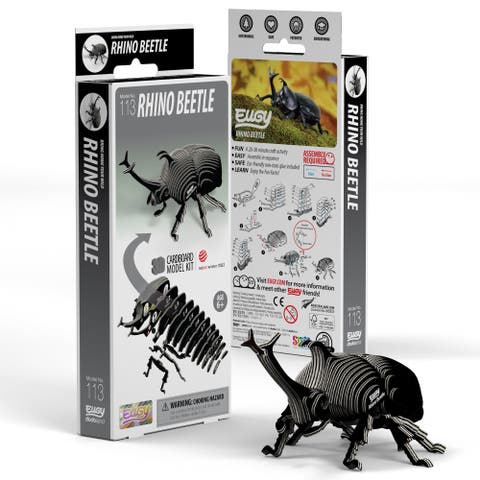 Rhino Beetle 3D Puzzle