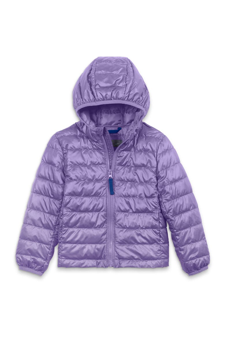 Kids' Lightweight Water Repellent Puffer Jacket, Main, color, IRIS
