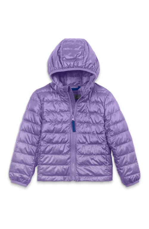 Primary Kids Lightweight Puffer Jacket In Purple