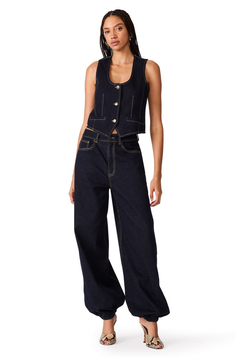 Soho High Waist Balloon Jeans, Alternate, color, INDIGO HAZE