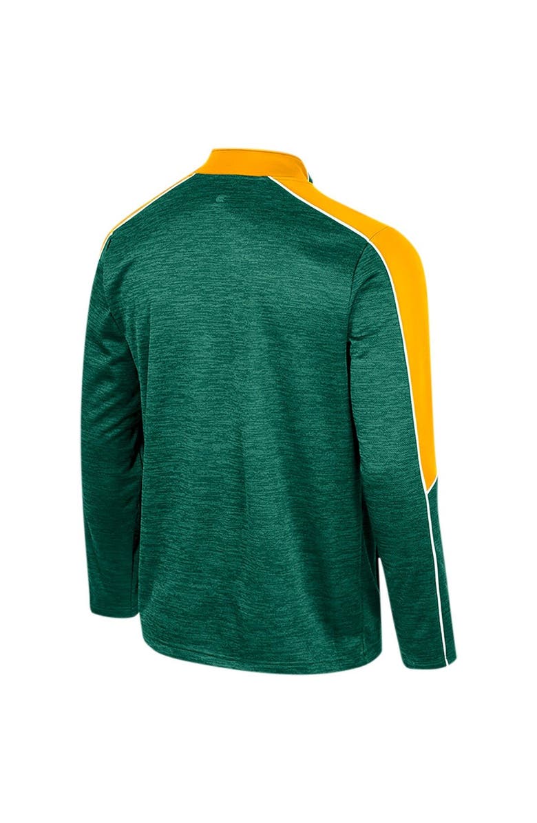 COLOSSEUM Men's Colosseum Green Baylor Bears Marled Half-Zip Jacket, Alternate, color, Green