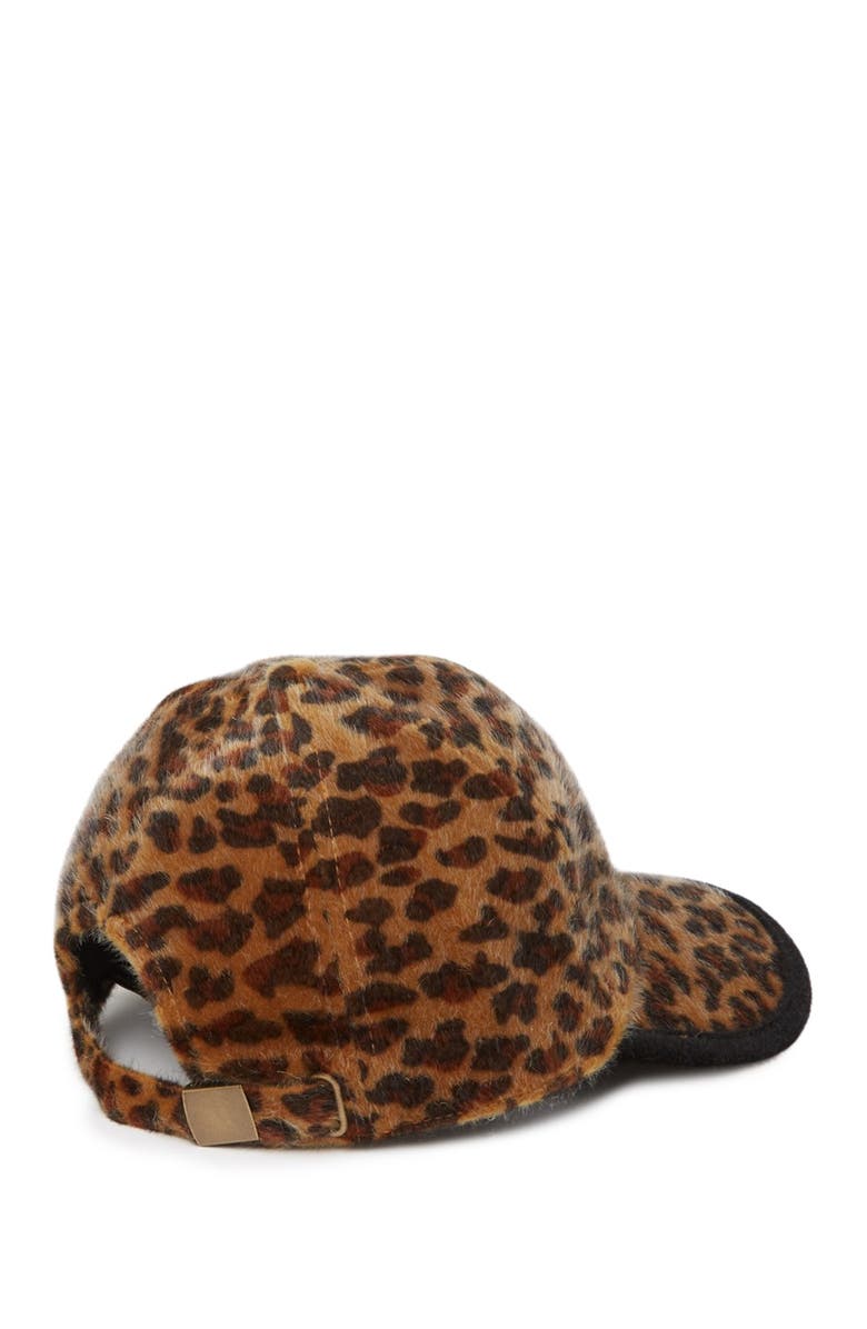 August Hat Faux Calf Hair Baseball Cap, Alternate, color, 