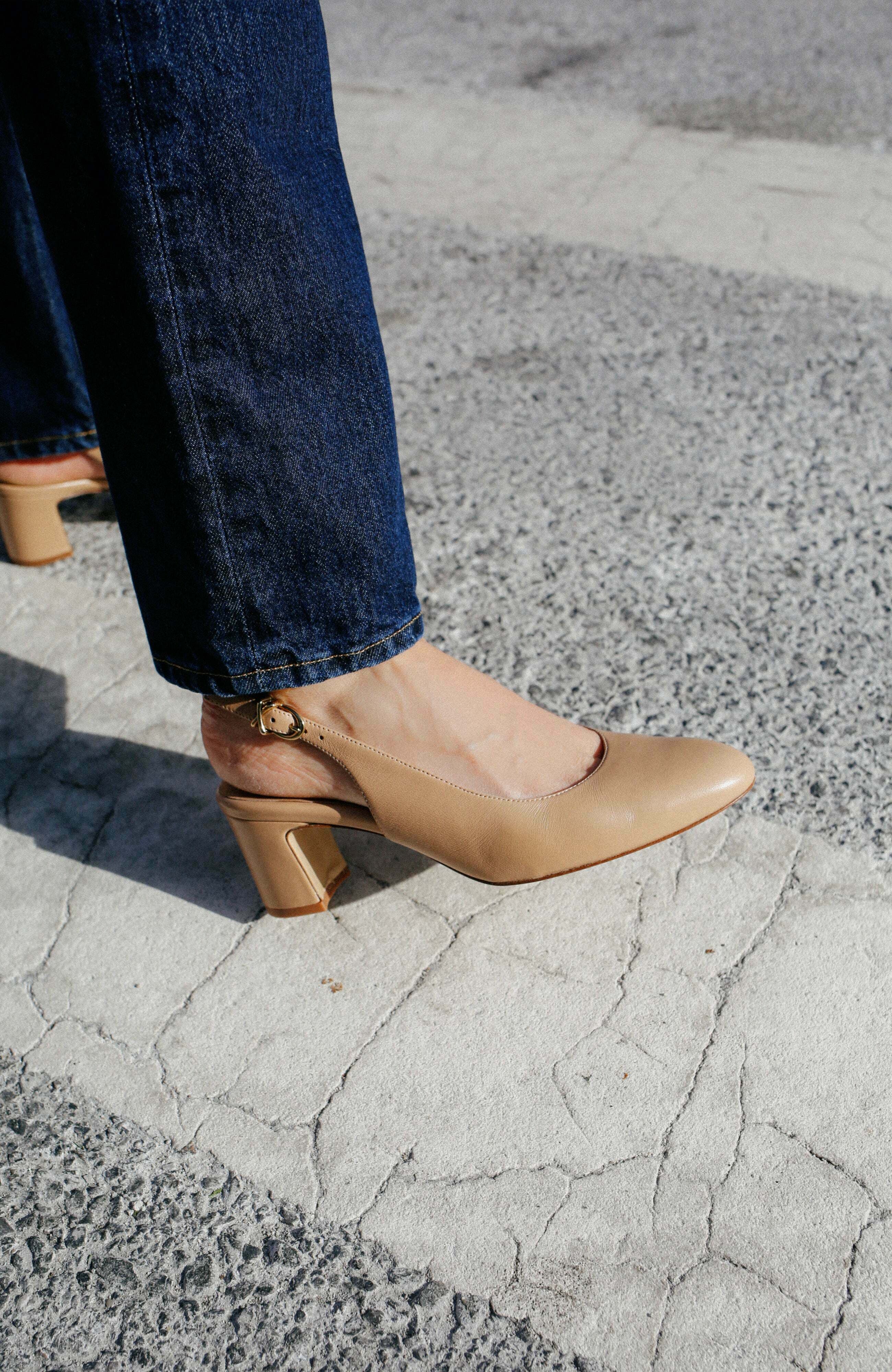 MARGAUX The Cluny Slingback, Alternate, color, Dune