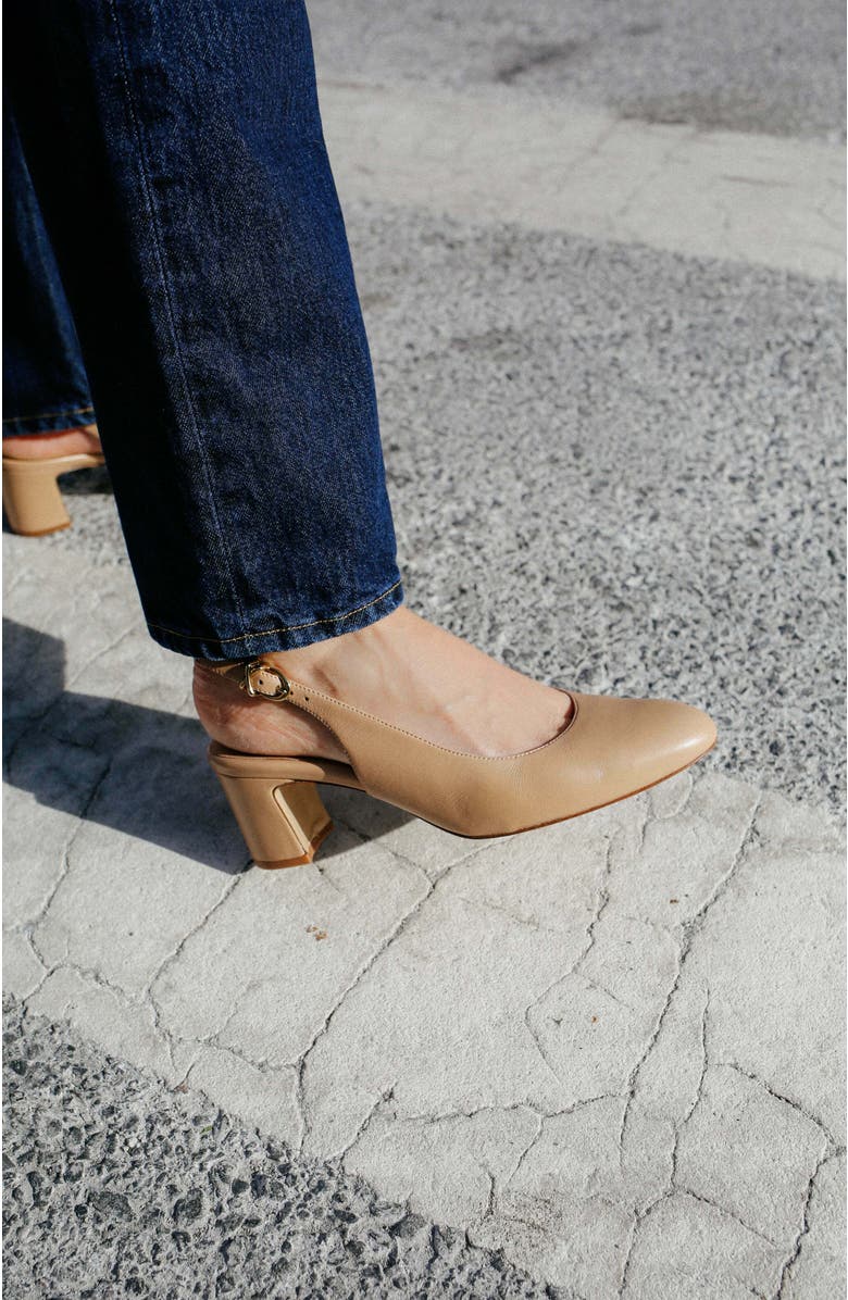 MARGAUX The Cluny Slingback, Alternate, color, Dune