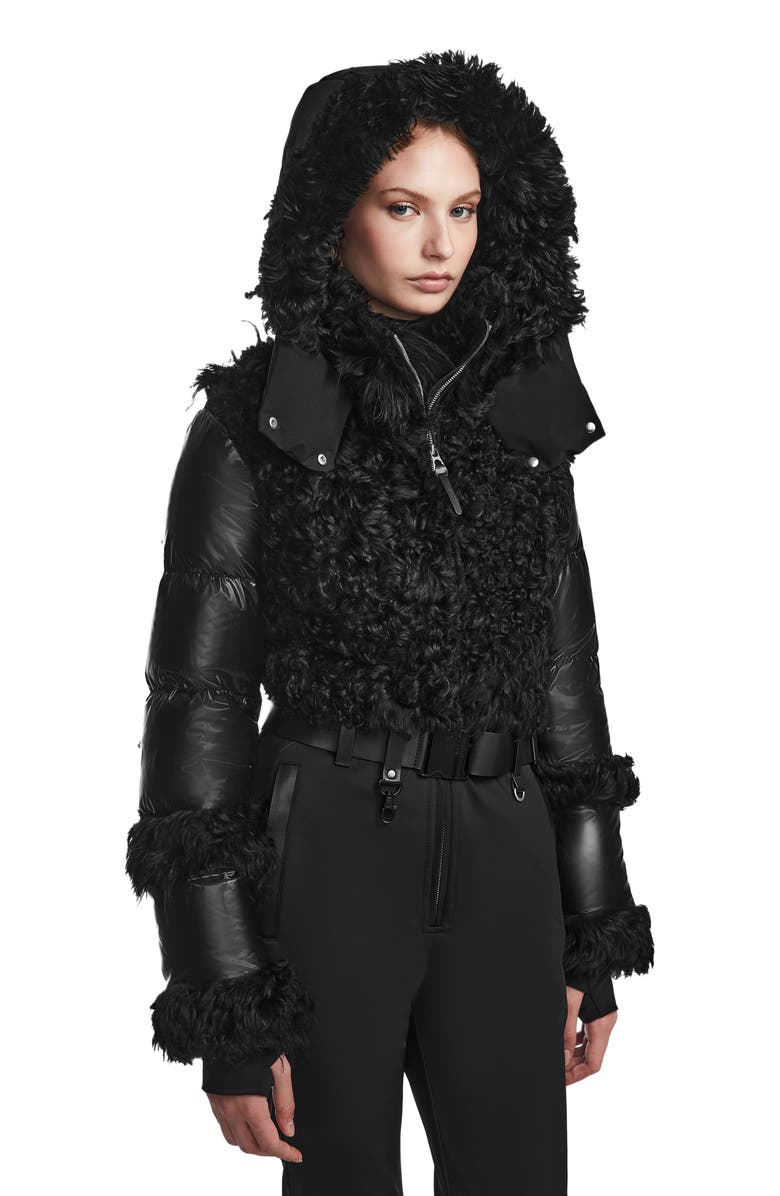 Rudsak DONATELLA WOMEN'S LUXE SKI SUIT WITH SHEARLING, Alternate, color,