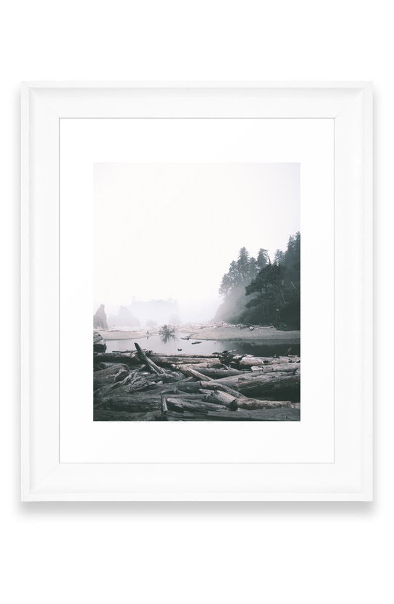 Deny Designs Washington Coast Art Print, Main, color, 