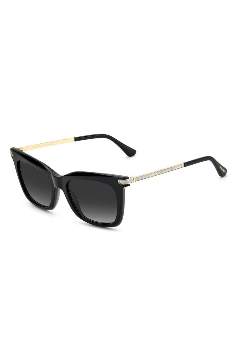 Jimmy Choo 52mm Cat Eye Sunglasses, Alternate, color,
