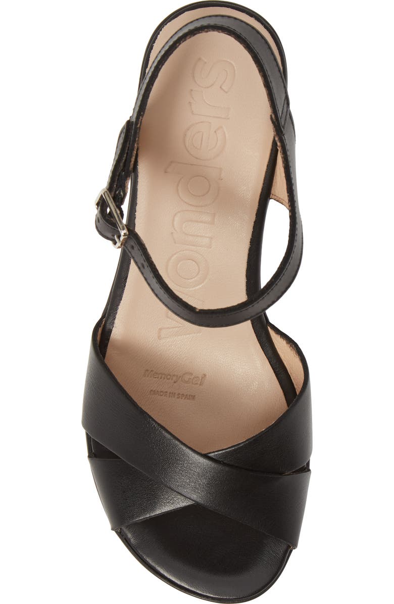 Wonders Platform Sandal, Alternate, color,
