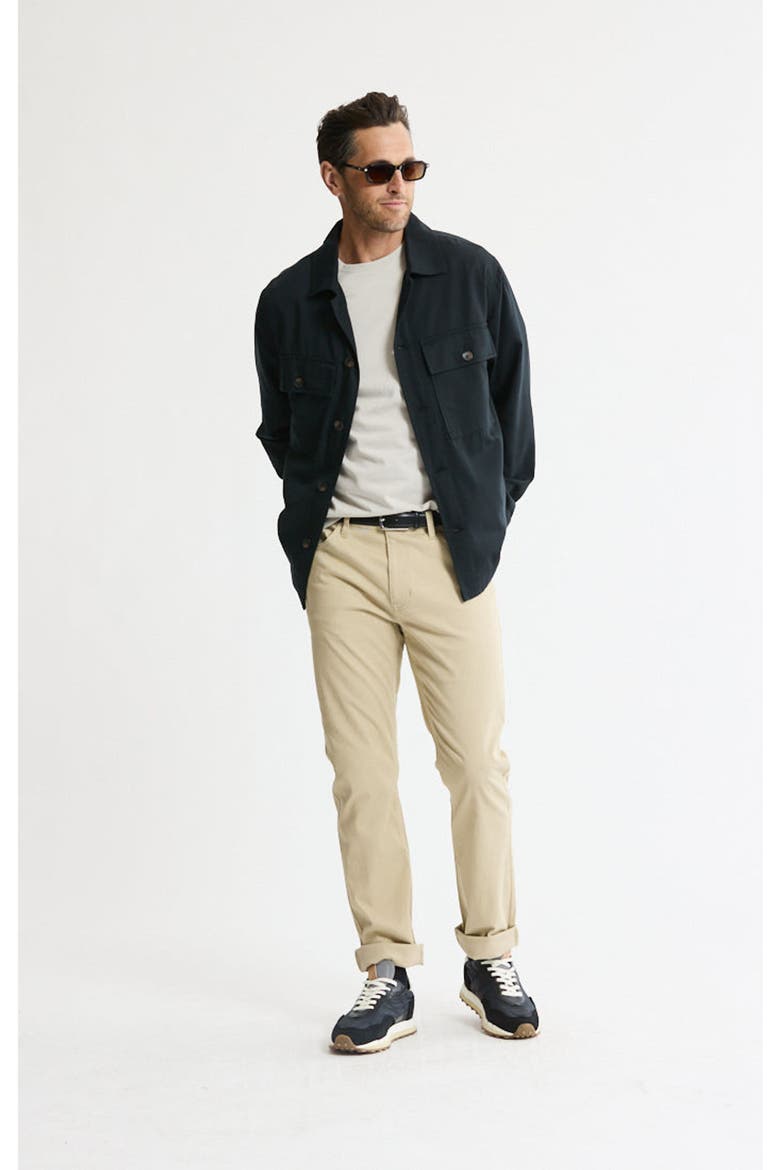 Rayon Lyocell Military Shirt Jacket, Alternate, color, Black