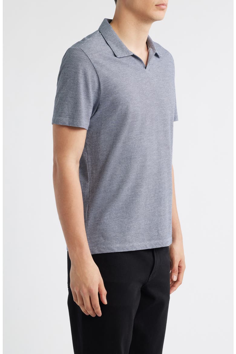 Ricky Johnny Collar Polo, Alternate, color, NAVY