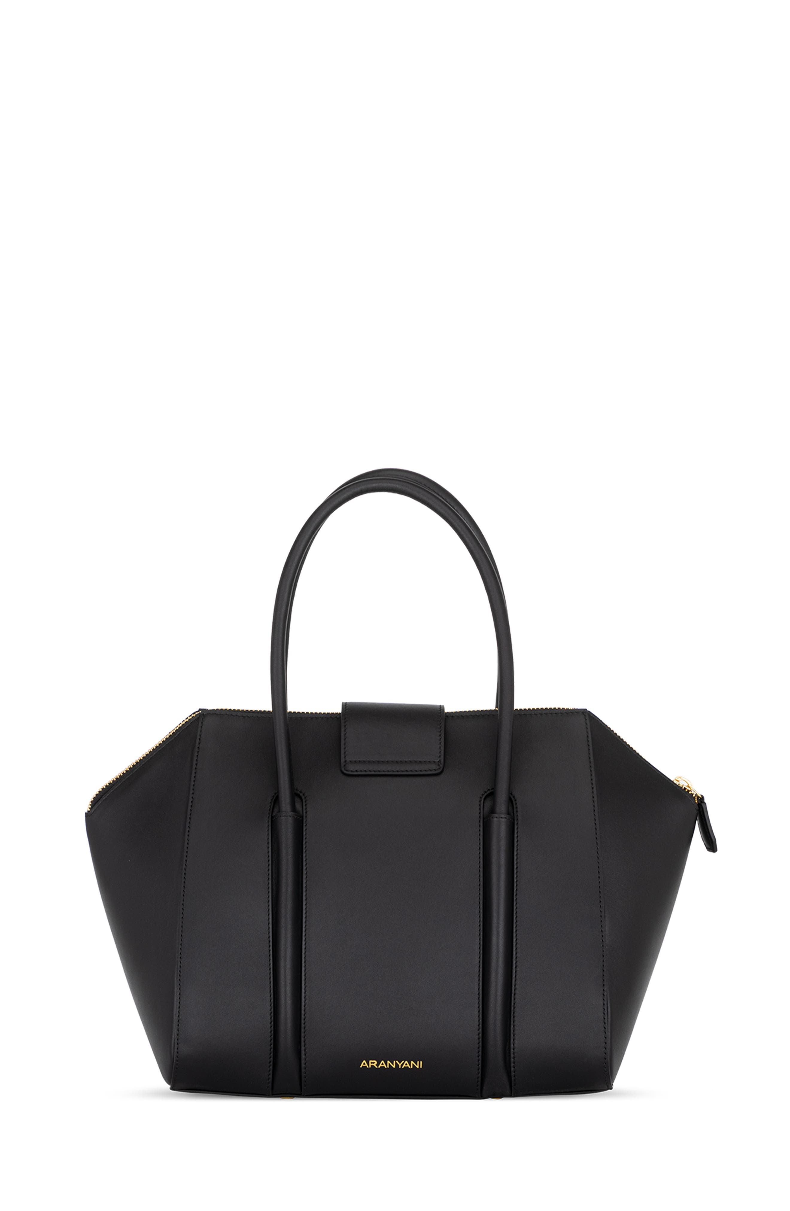 Aranyani La Donna Top Handle 10, Alternate, color, Obsidian