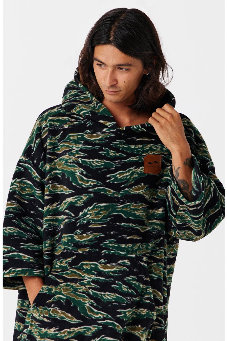 Major Everyday Fleece Poncho, Alternate, color, MULTI