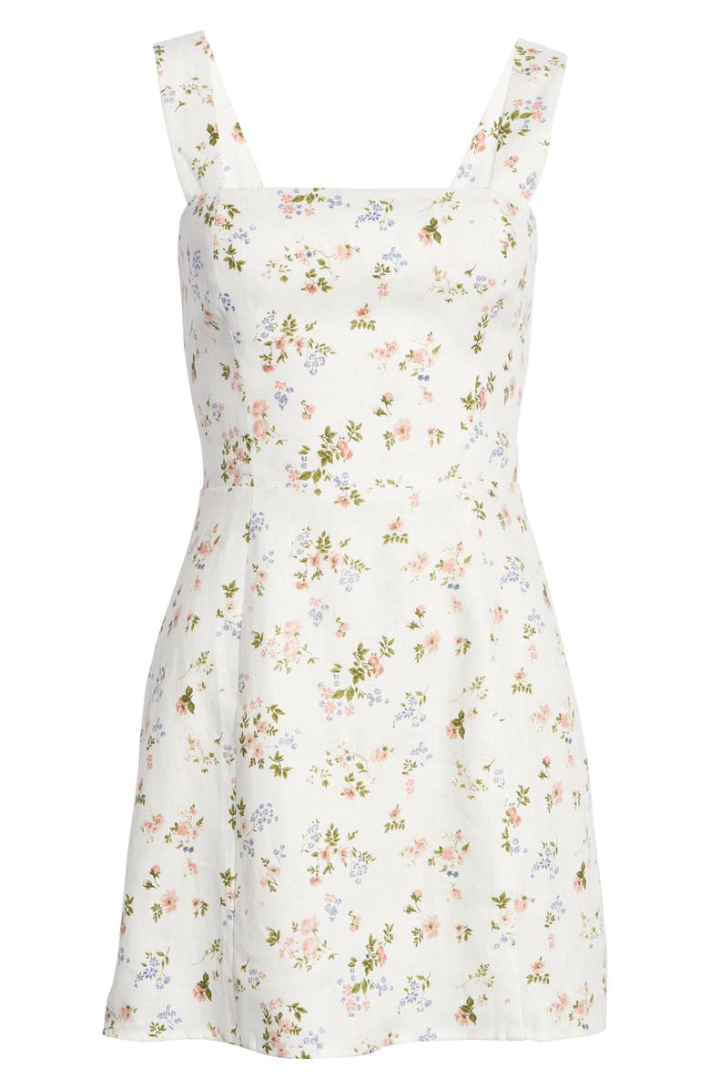 Reformation Brigitte Floral Sheath Minidress, Alternate, color,