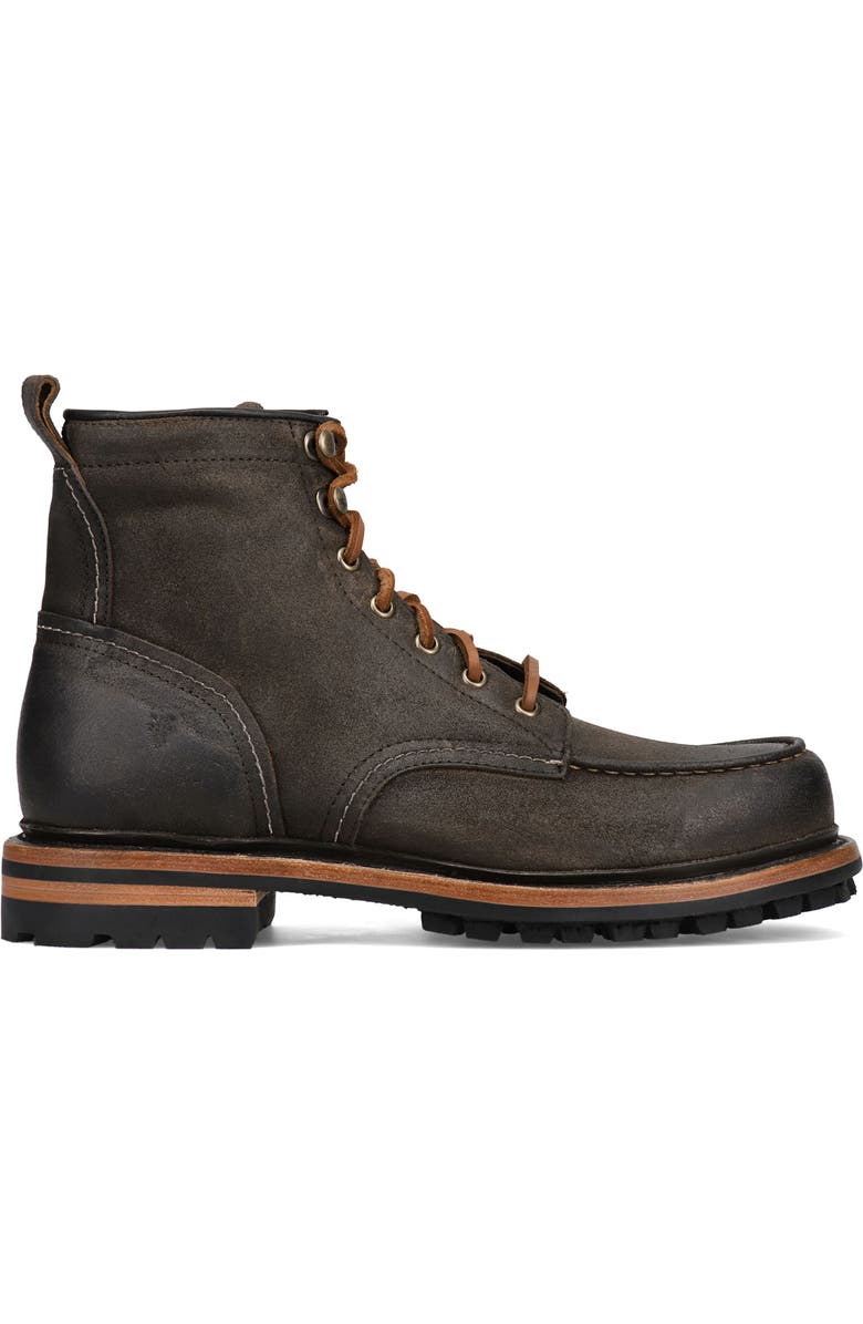 Frye Hudson Work Boot (Men) Hudson Work Boot, Alternate, color, Chocolate