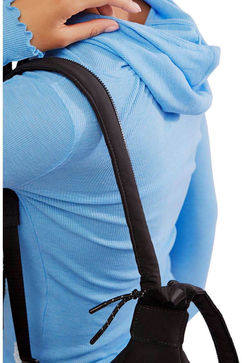 FP Movement Breathe Easy Cotton Blend Hoodie, Alternate, color, RIVIERA BLUE