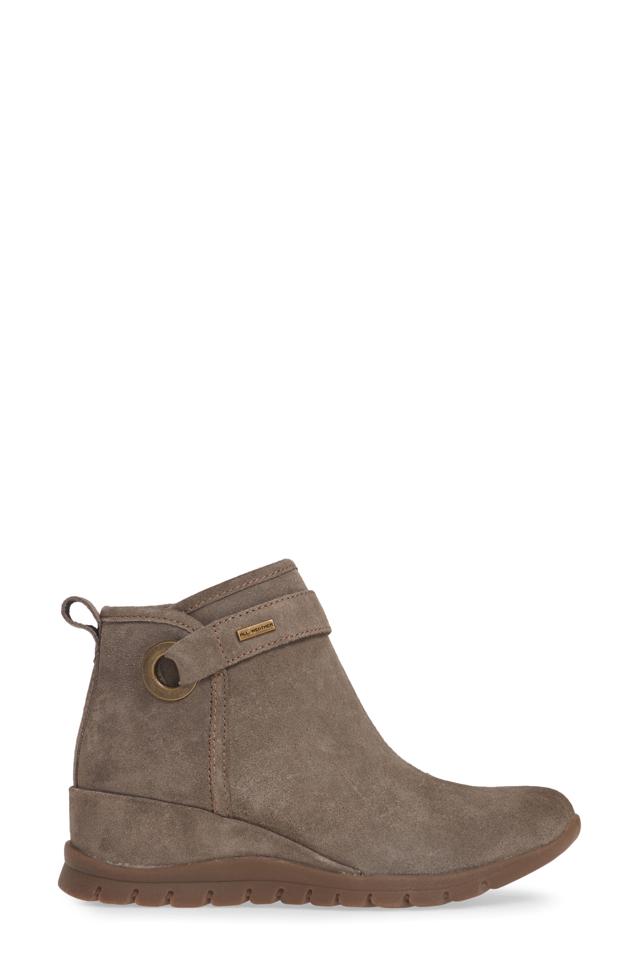 Ocala Waterproof Bootie, Alternate, color, PIETRA GREY SUEDE