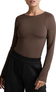 Beyond Yoga Serene Boatneck Bodysuit