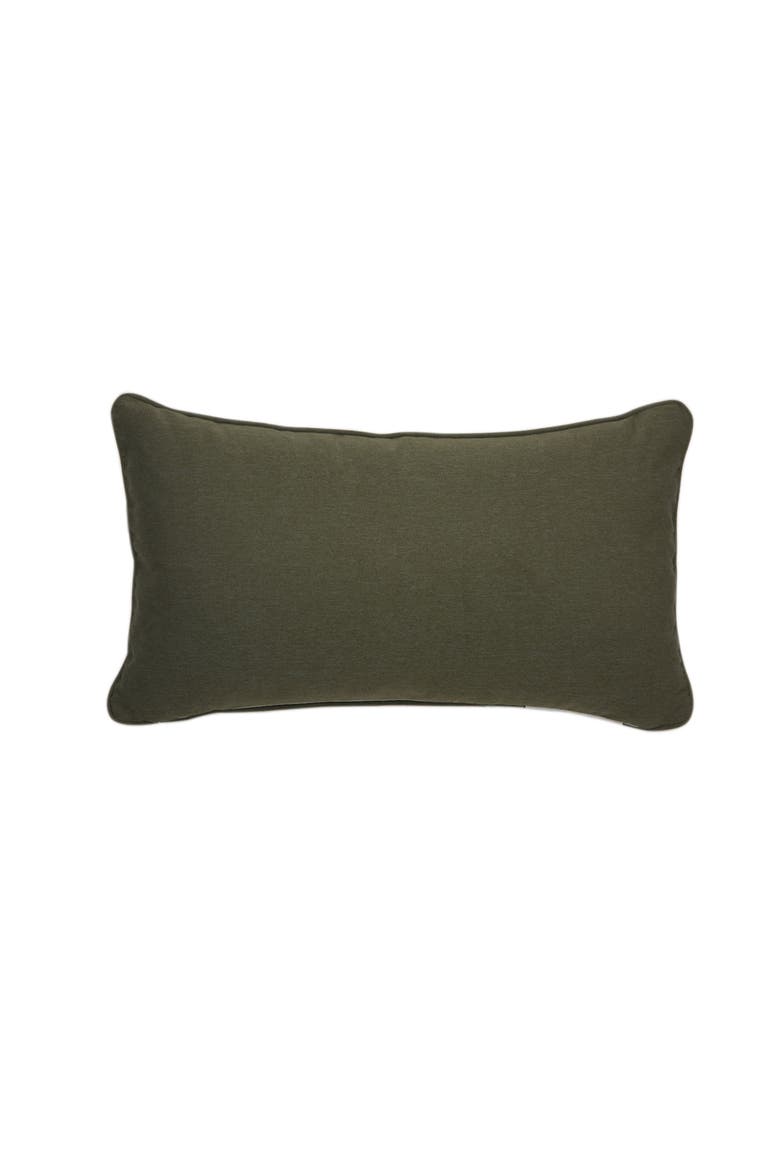 Magnolia Lumbar Pillow, Alternate, color, Green