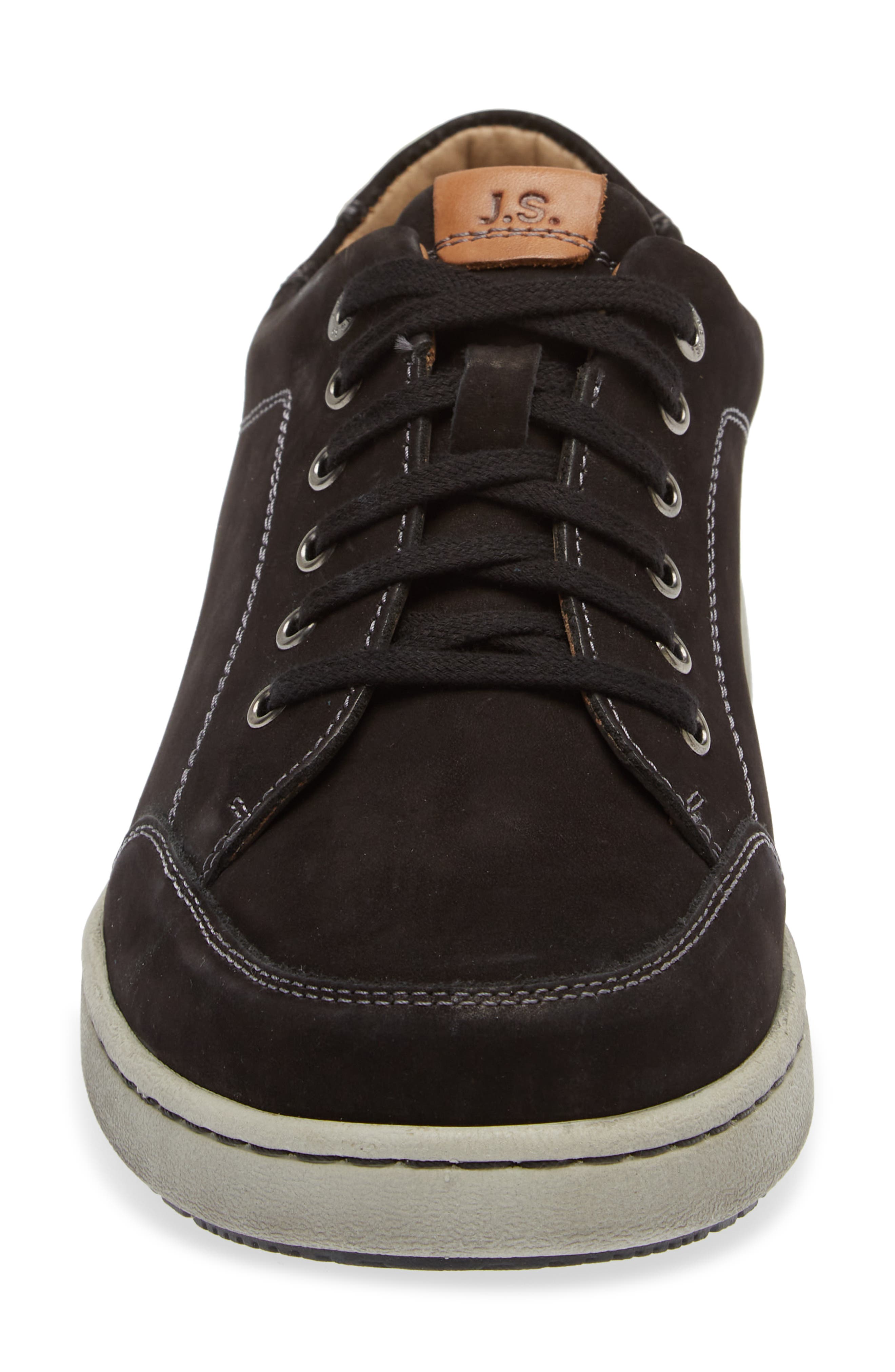 Josef Seibel David Sneaker, Alternate, color, Black Nubuck