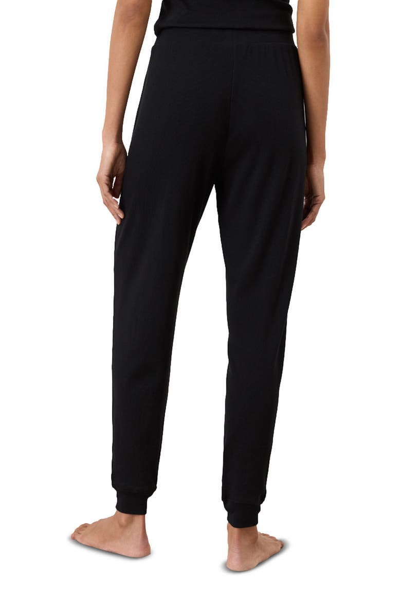 Dream Rib Jogger Made with Organic Cotton, Alternate, color, Black