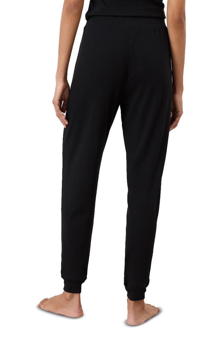 Pact Dream Rib Jogger Made with Organic Cotton, Alternate, color, Black