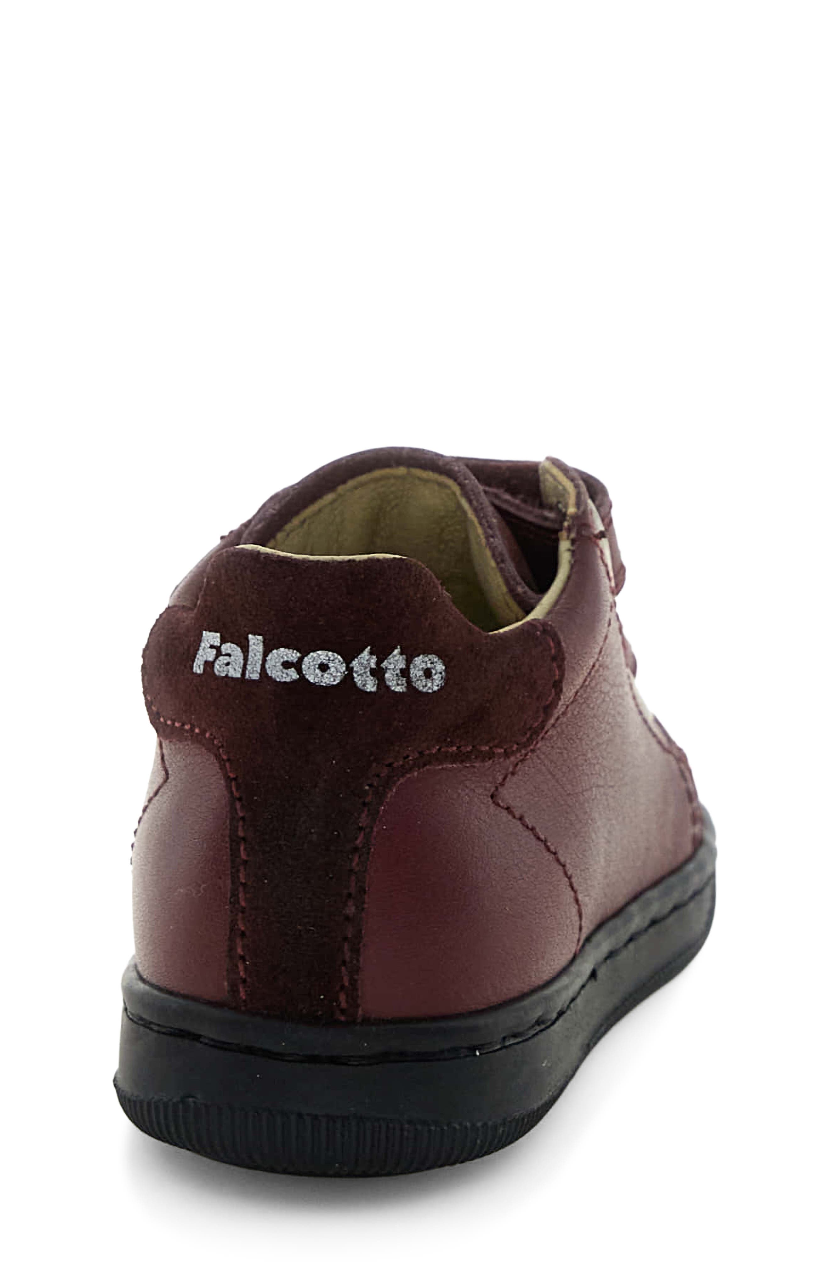 Kids' Falcotto Adam Sneaker, Alternate, color, DARK RED