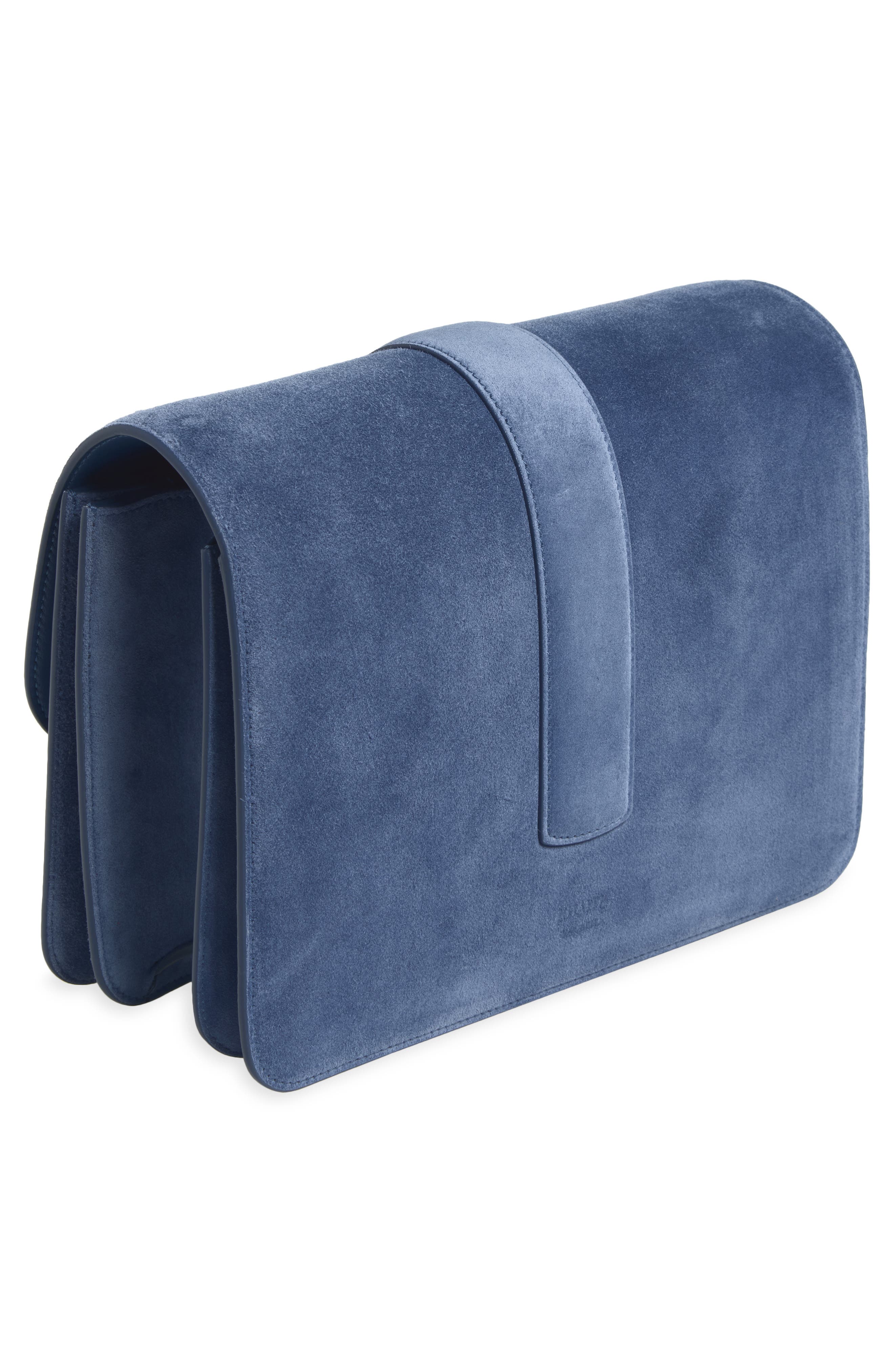 Blake Leather Crossbody Bag, Alternate, color, CLOUD IRIS