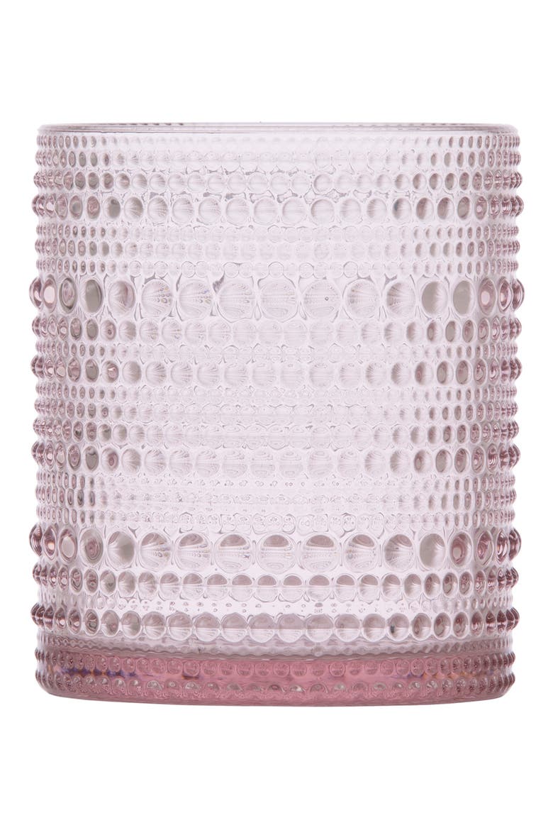 Jupiter Set of 6 Double Old Fashioned Glasses, Main, color, PINK ICED