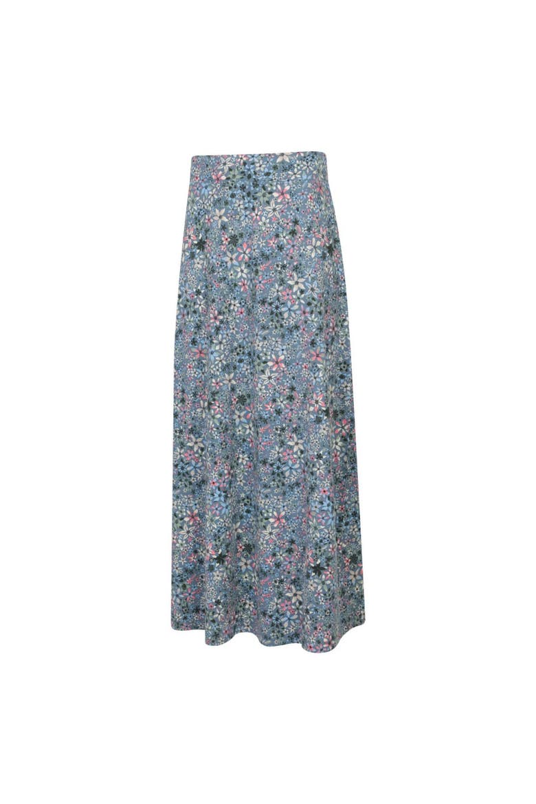 Jersey Maxi Skirt, Alternate, color, Gray