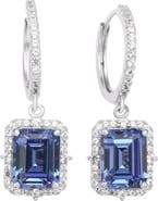 SUZY LEVIAN Sterling Silver Sapphire Drop Earrings