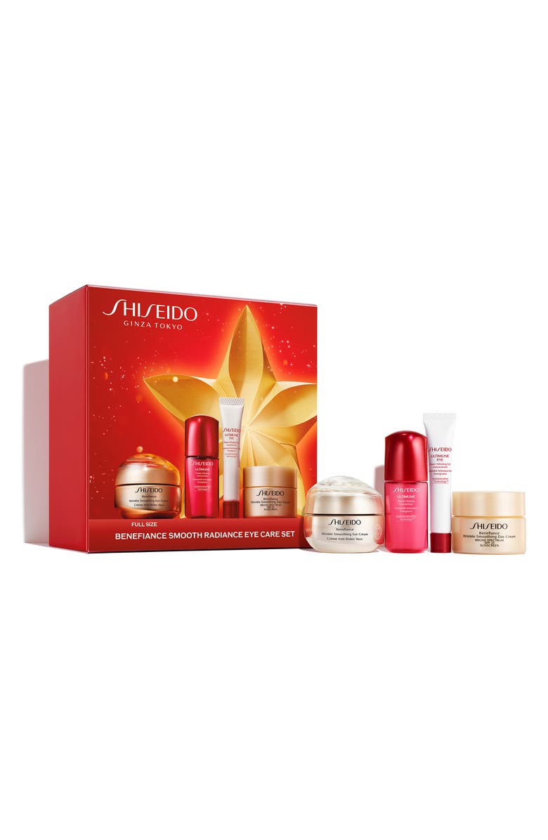 Shiseido Smooth Radiance Eye Care Set USD $150 Value, Main, color,