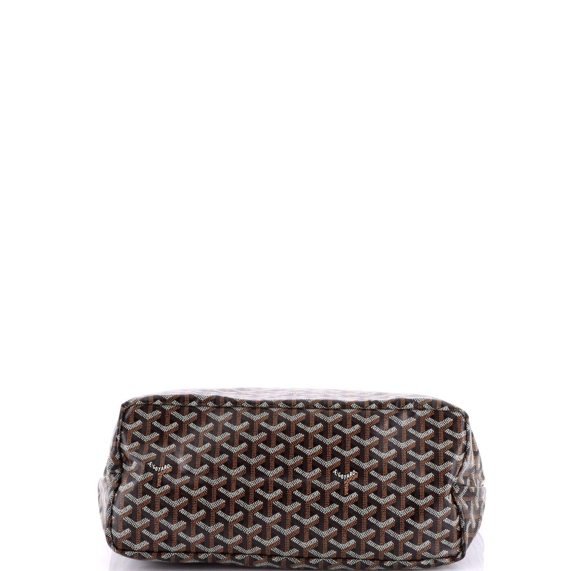 Pre-Owned Goyard Saint Louis Tote Coated Canvas PM, Alternate, color, Black