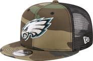 New Era Men's New Era Camo Philadelphia Eagles Main Trucker 9FIFTY Snapback Hat