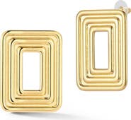 GLAZE JEWELRY Rectangular Drop Earrings