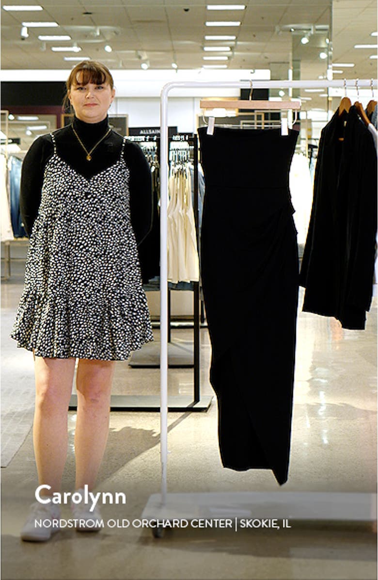 Strapless Midi Dress, sales video thumbnail