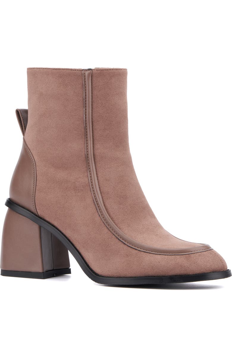 TORGEIS Rashida Moc Toe Boot, Main, color, Taupe