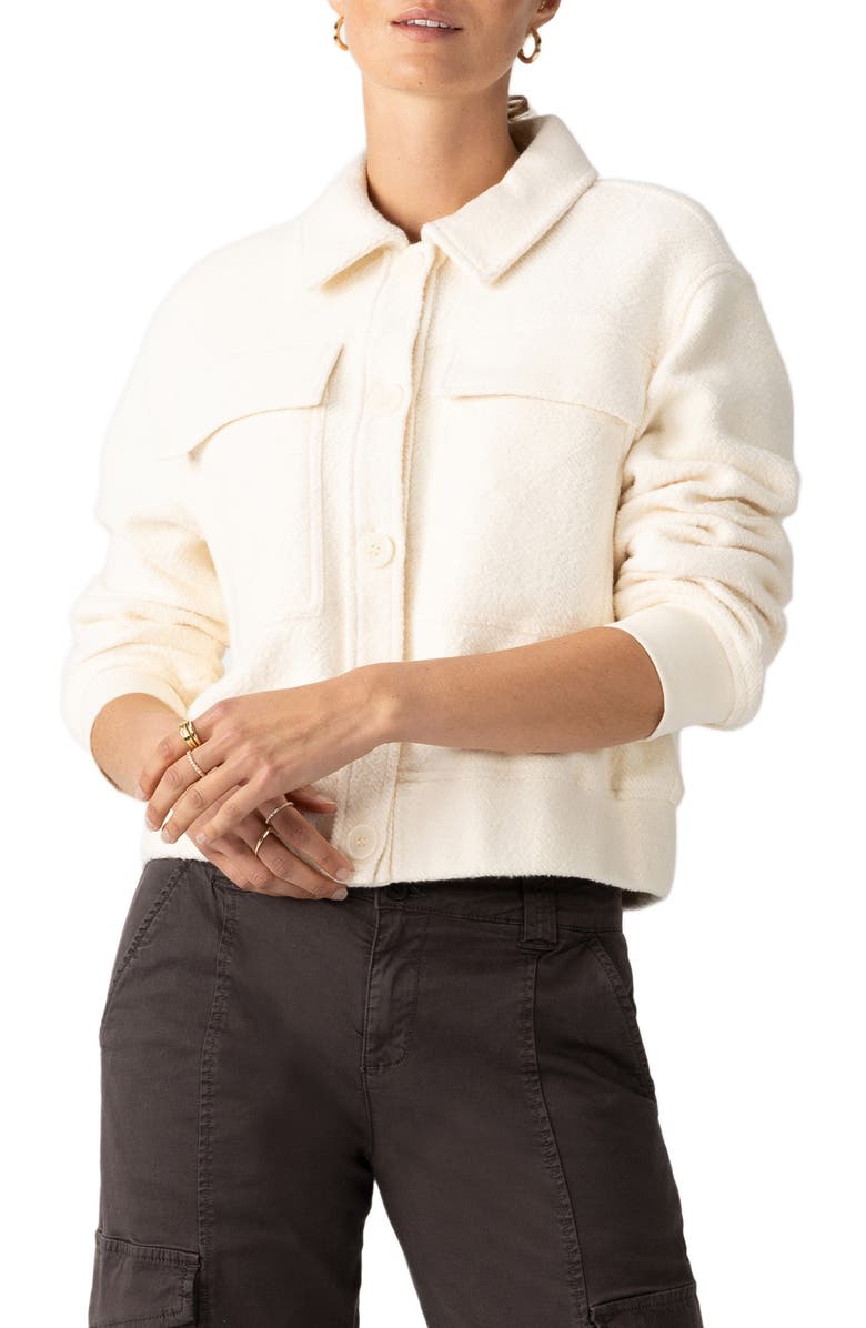 Sanctuary Cruise Cotton Knit Jacket, Main, color, 