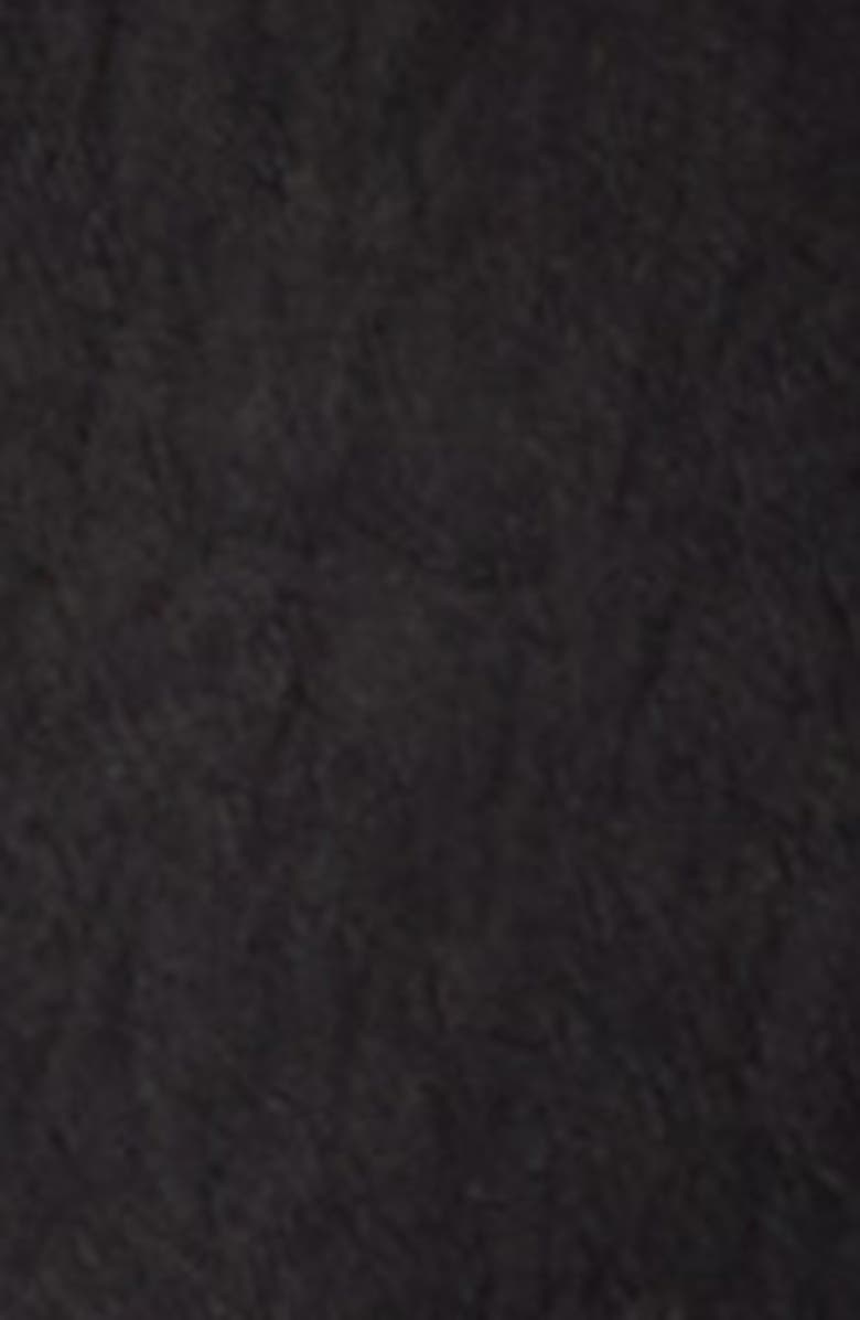 MM by Max Mara Glizia Sleeveless Empire Waist Satin Dress, Alternate, color, Black