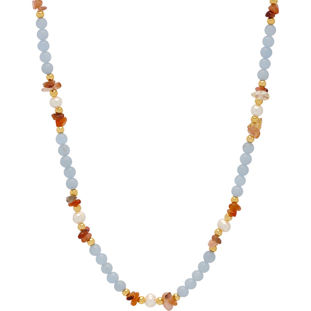 Estella Bartlett Chip Bead Necklace In Multi