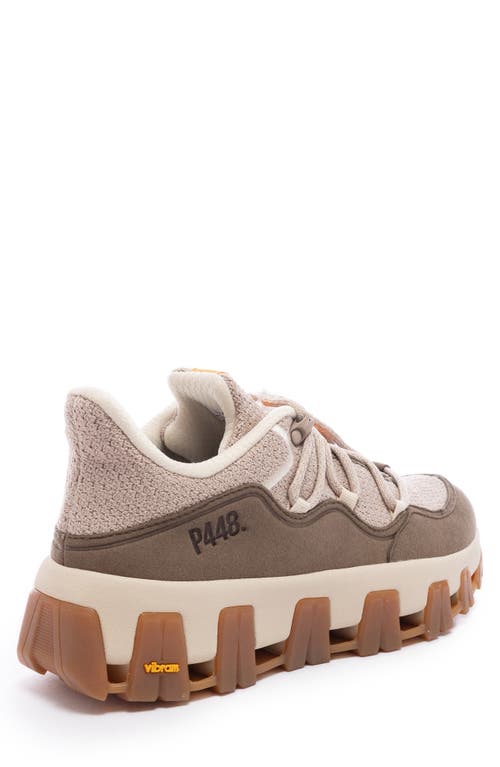 P448 Monalea Sneaker In Coffee