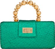 Soli & Sun THE SERENA Woven Straw Clutch Bag