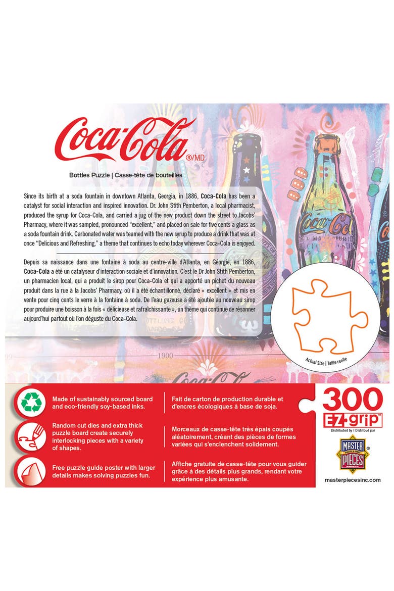 Coca-Cola Bottles 300 Piece Puzzle, Alternate, color, Multicolor