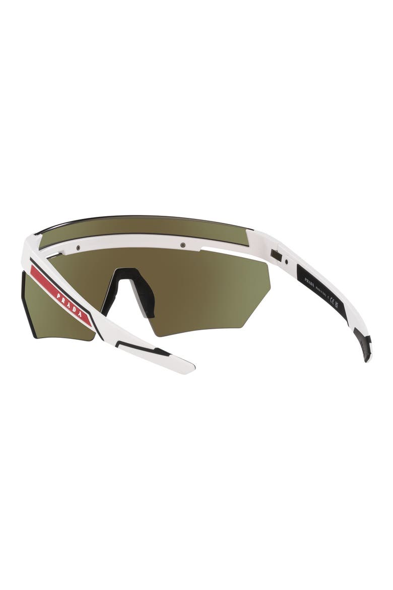Shield Sunglasses, Alternate, color, WHITE