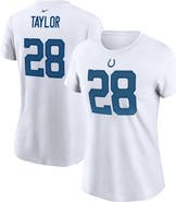 Nike Women's Nike Jonathan Taylor White Indianapolis Colts Player Name & Number T-Shirt